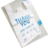 Self-designed T-shirt plastic bag HDPE for shopping with high quality made in Vietnam